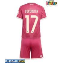 Real Madrid Marc Cucurella #17 3rd trikot Kinder 2026-27 Kurzarm (+ Kurze Hosen)